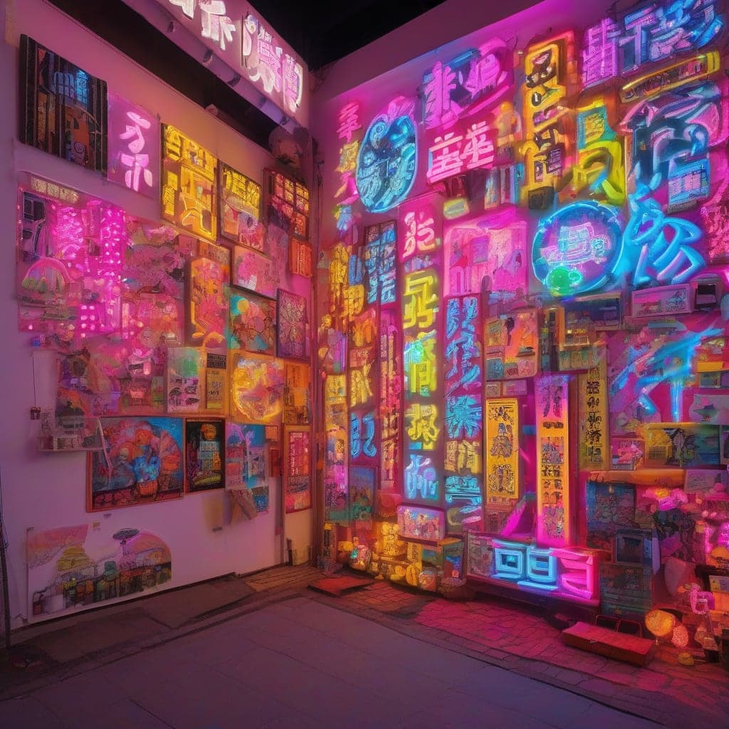 Lost in Tokyo's Neon Dreamscape