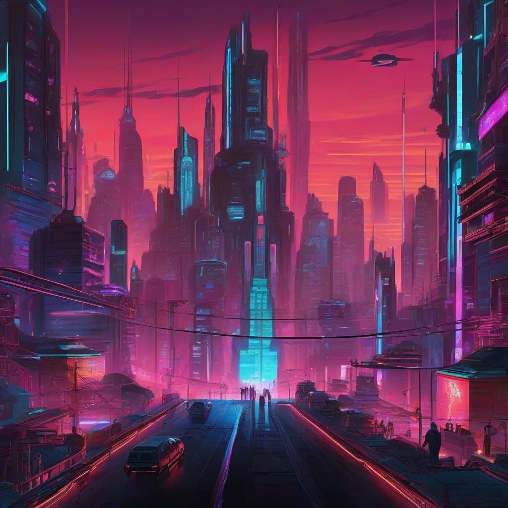 Digital Skyline: City of Echoes