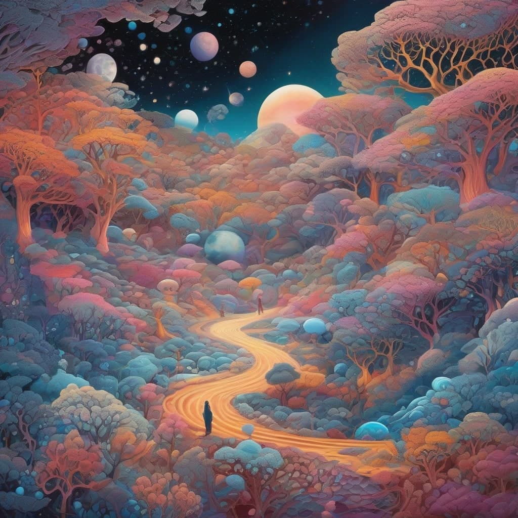 Celestial Dreamscape: Whispers of the Cosmos
