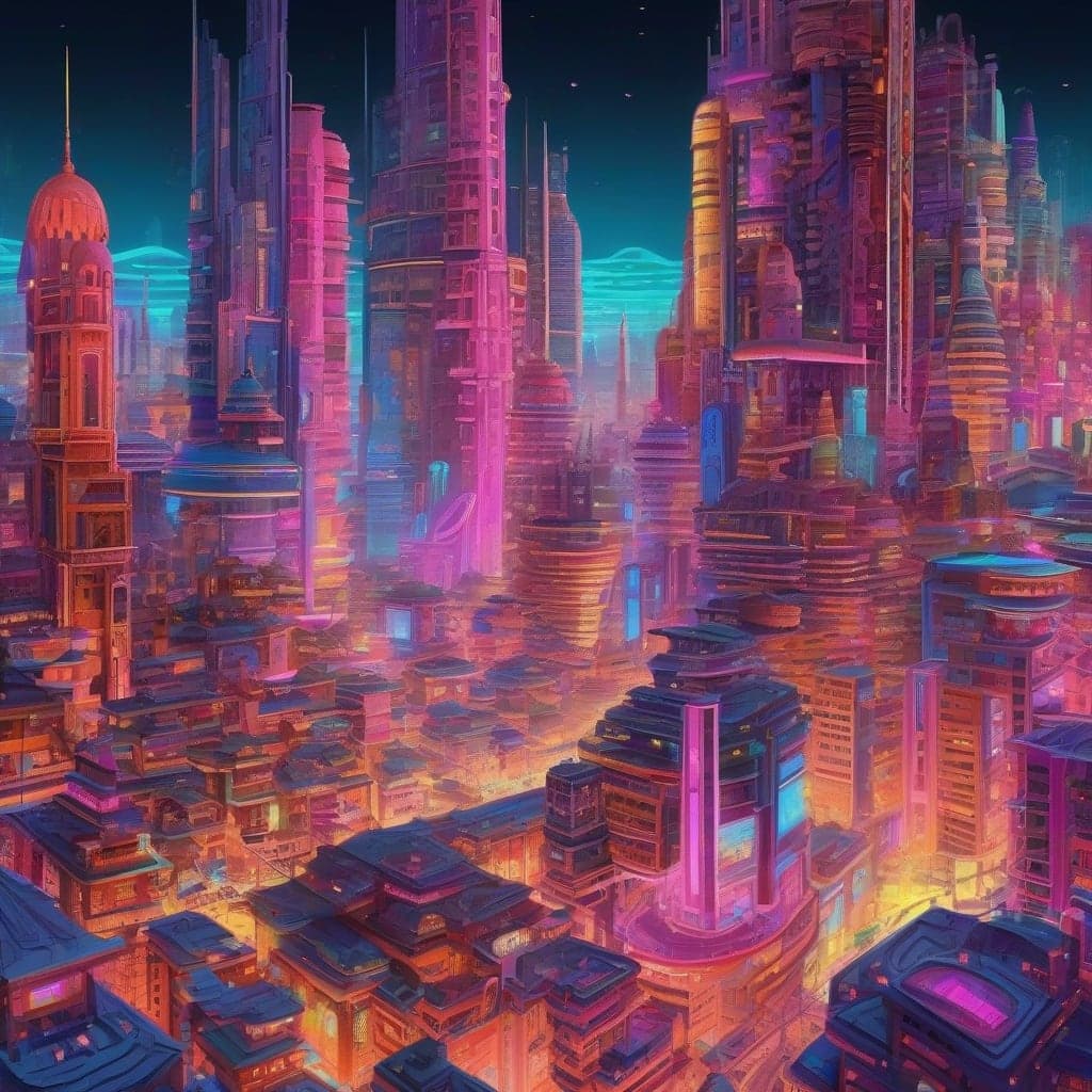 Ephemeral Cities in Digital Dreamscape