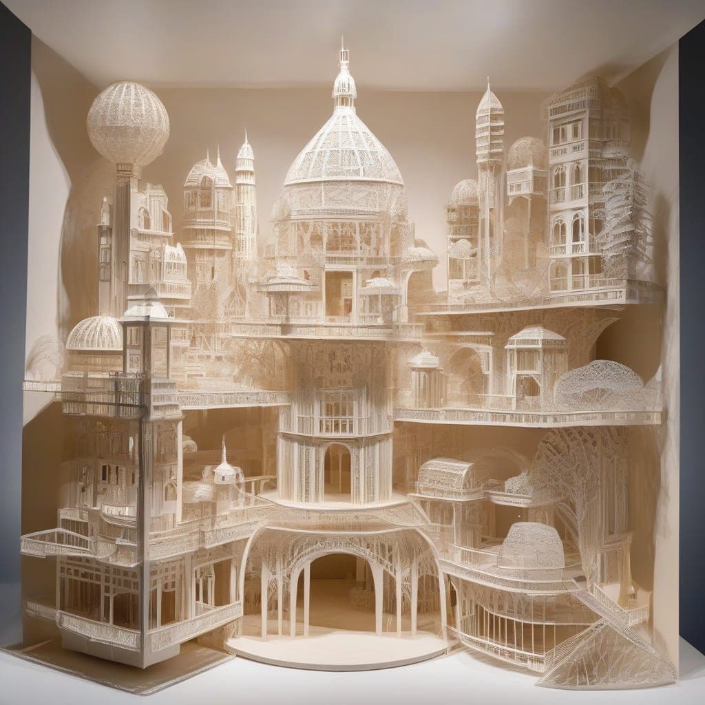 Ephemeral Cities of Memories Unfolding